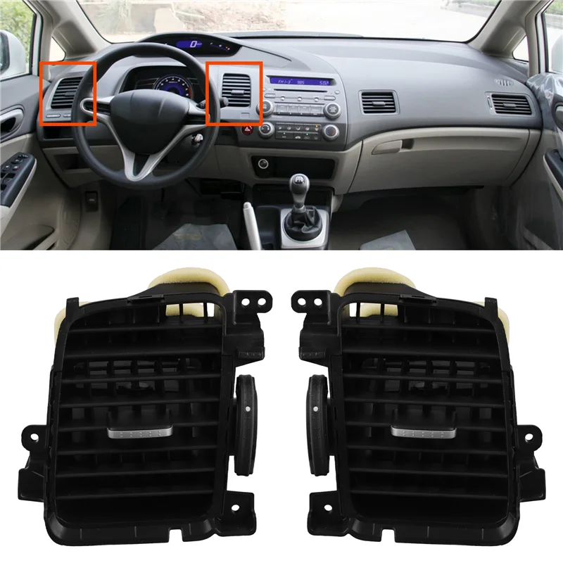 

A82M-Driver Side AC Air Conditioner Vent Outlet For HONDA CIVIC FA1 FD1 FD2 2006-2011 LHD