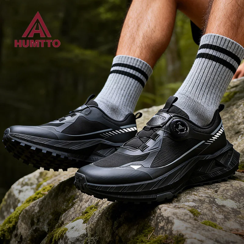 HUMTTO Hiking Shoes Men casual Climbing Camping Hunting Boots shoes Outdoor Mountain Trekking Sneakers Women's Tactical Wakling