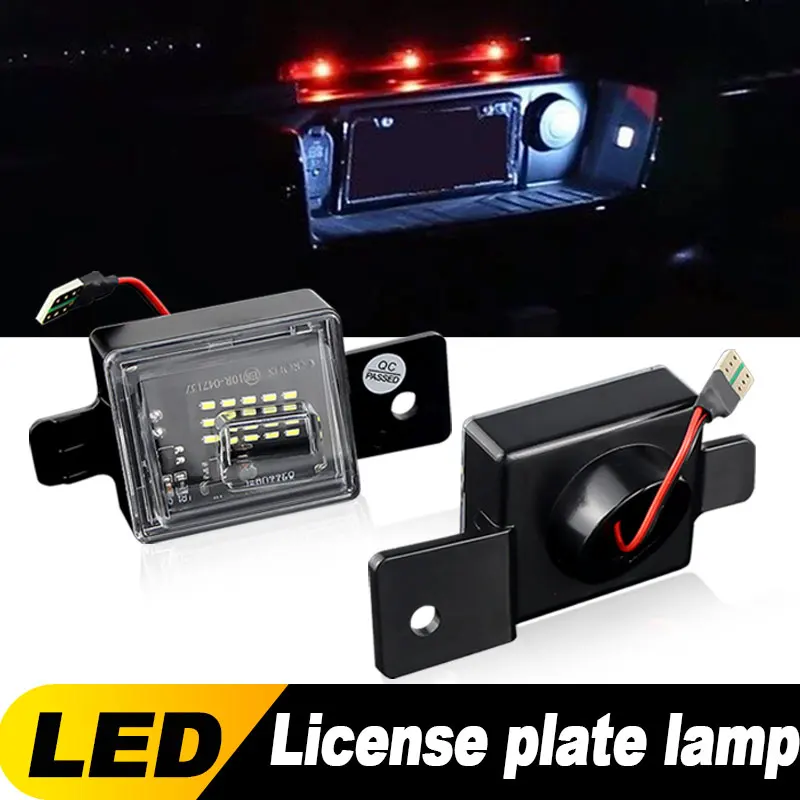 Lampe d'étiquette de plaque de planificateur de feux arrière LED, ampoule LED pour Silverado 1500 Bloody LD 2500HD, 500HD, GMC Sierra 1500 Limited 2500HD, 2 pièces, 15 pièces