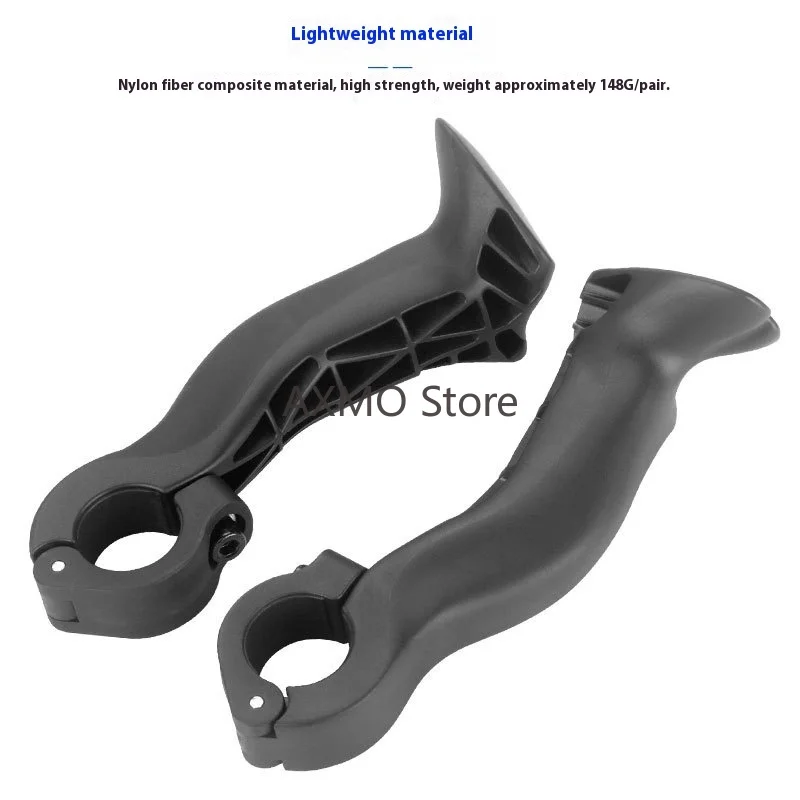 

Bicycle Inner Bar EndsErgonomic Design Nylon for 21.8-22.2mm Round pipe Handlebar, Mountain Bike Handlebar Ends Replacement