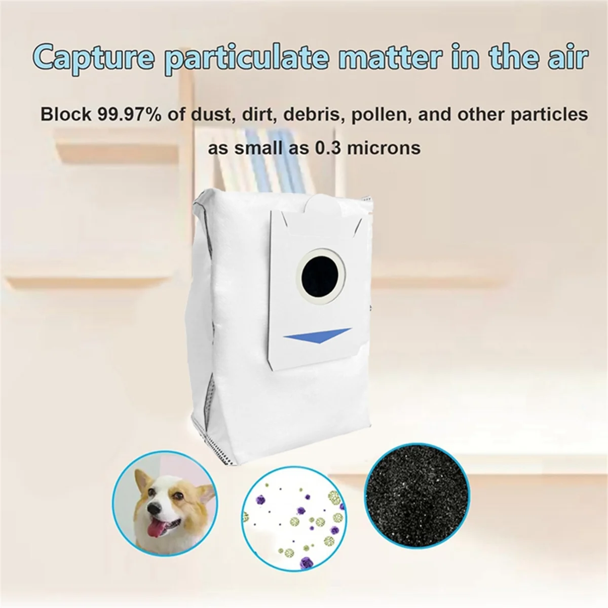 10PCS Dust Bag for X5 PRO/ X5 MAX/X5/X2S Robotic Vacuum Cleaner Replace Spare Parts Trash Dust Bags