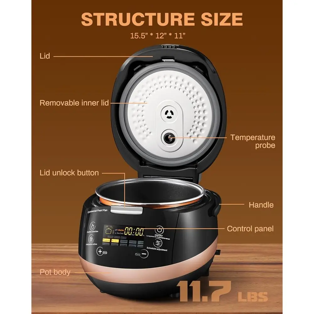 EvenHeat Commercial Boba Maker for Perfect Tapioca Pearls, Pudding, Sago, and Taro Balls