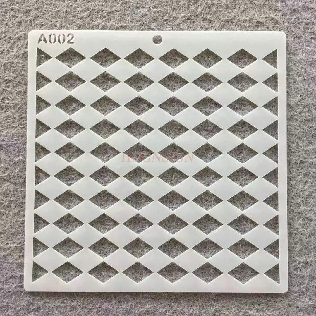 1 قطعة لوحة فنية جدارية نمط رذاذ إبداعي إنتاج قالب مجوف للحساب اليدوي المساعد #2