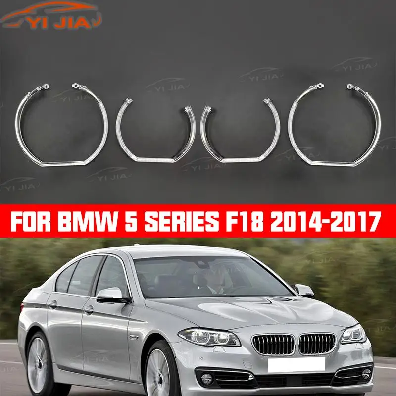 

Для BMW 5 серии F10 F18 2014 2015 2016 2017 автомобильные фары DRL трубки акриловые трубки световые линии полная светодиодная фара