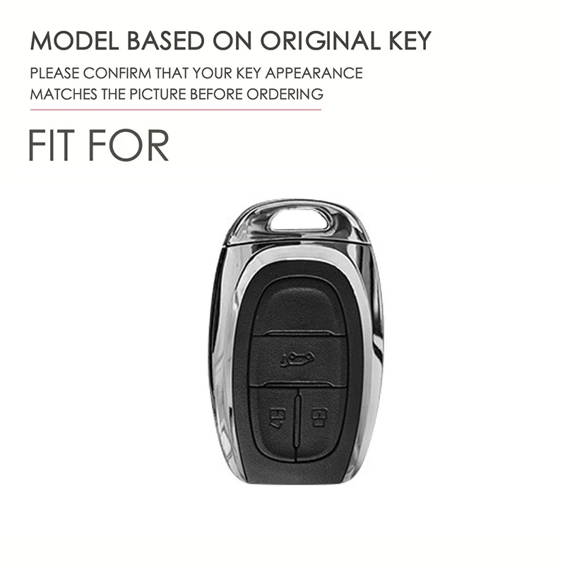 Zinc Alloy Silicone Smart Car Key Fob Cover Shell Case Chain For MG G50 Plus 2024-2026 Remote Holder Buttons Protector Keychain