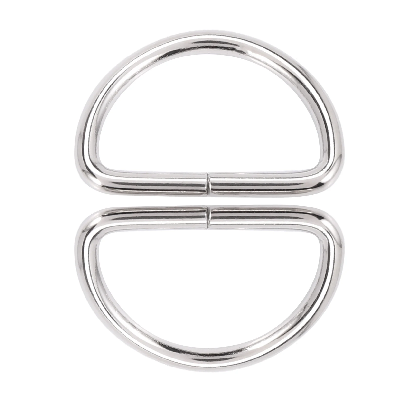 Doings 60Pcs Swivel Snap Hooks And D Rings For Lanyard And Sewing Projects (1 inch Inside Width)