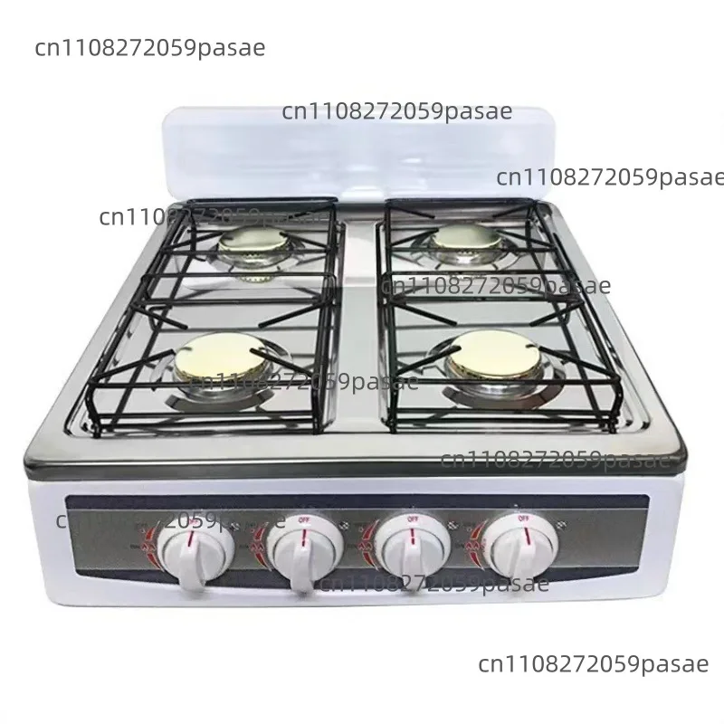 European Standing European Split Furnace Desktop 4-head Furnace Natural Gas Stove Gas Stove