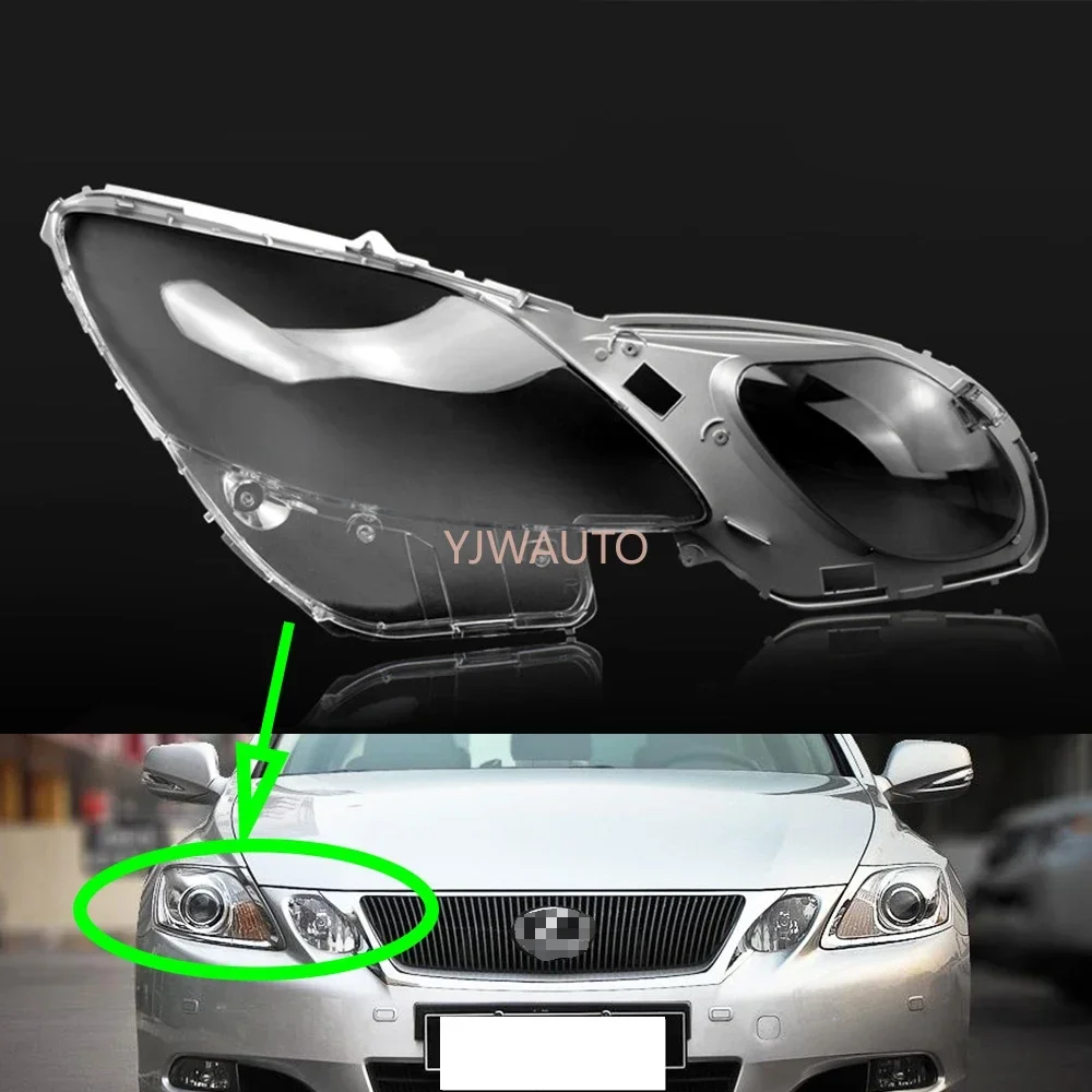 For Lexus GS300 GS430 GS450h GS460 2005 2006 2007 2008 2009 2010 2011 Headlamp Lens Car Headlight Cover Replacement Auto Shell