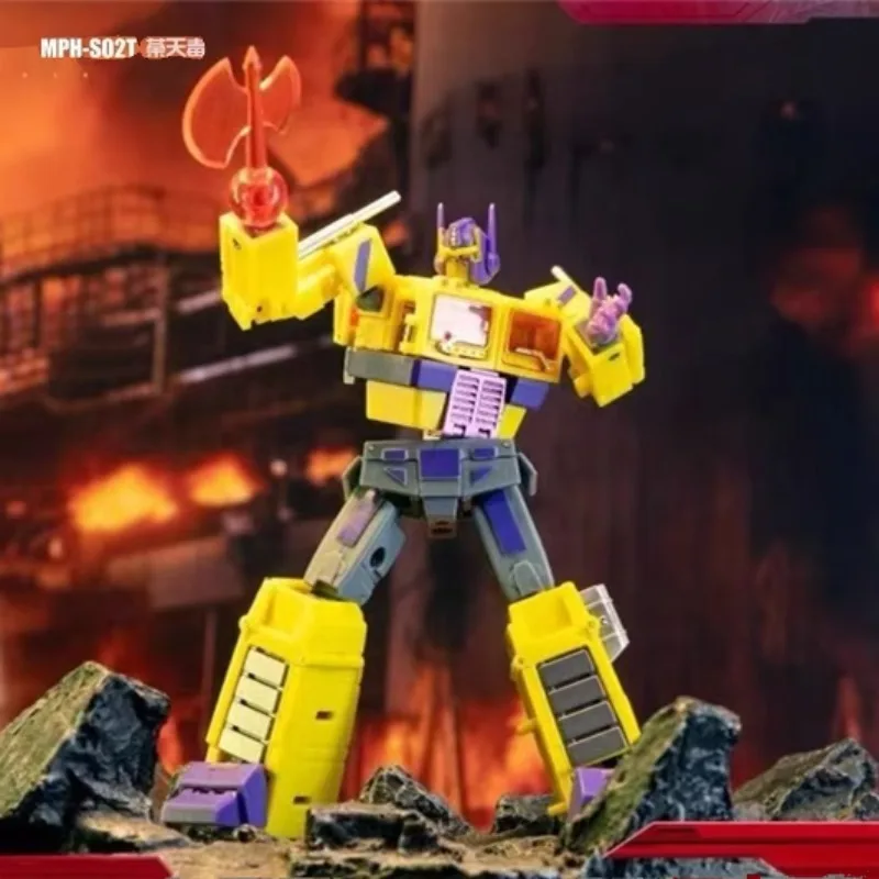 MPH Studio ขนาดเล็ก Transformation ของเล่น MPH Studio MPH-S02 MPH-S02T MPH-S02S MPH-S02W MPHS02 Toxitron Op Commander MINI รูป