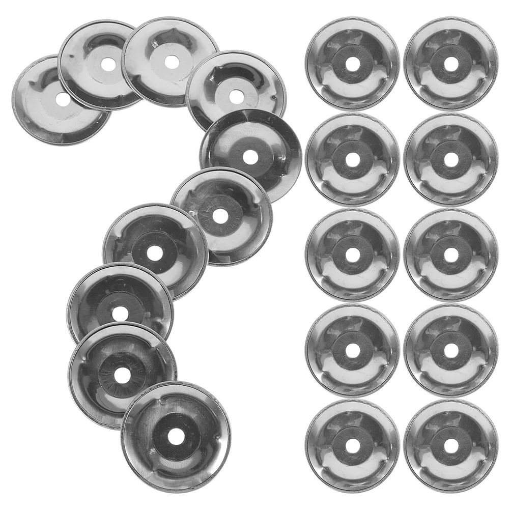 

50 Pcs Cymbal Bell Crash Metal for Drums Jazz Cymbals Stainless Iron Splash Kit