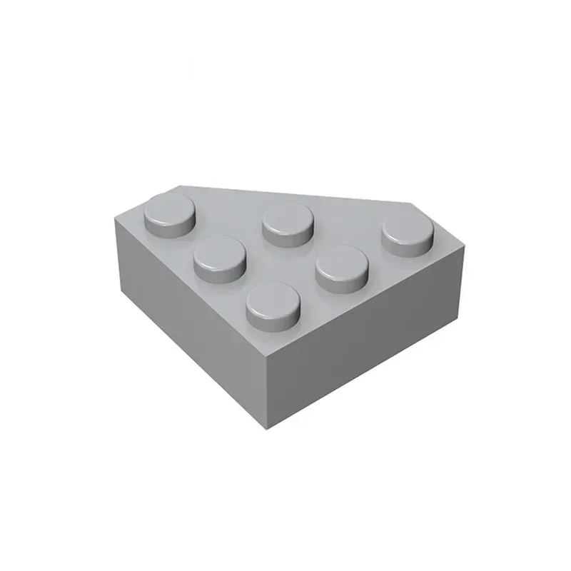 

WeBrick 10Pcs Parts 30505 Wedge 3 x 3 Cut Corner Facet Compatible Assembles Particle Building Block Parts DIY Kid Edu