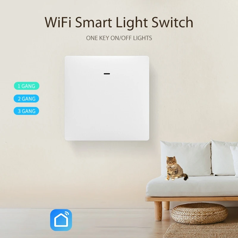 1 компл., NEO Tuya Wifi Smart Europe, односторонний механический реле управления, многофункциональный переключатель Wi-Fi, Европейский ресивер ABS