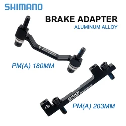 SHIMANO Road Bike Brake Disc Adapter PM A 180mm 203mm Brake Rotor Post Mount Converter Ultralight Bicycle Parts