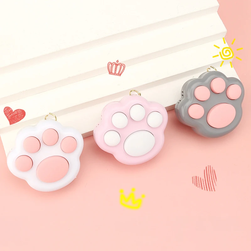 

1Pcs Fun Led Electronic Memory Games Mini Cat Paw Game Toy Cute Fidget Toys For Kid Educational Adults Anxiety Stress Relief Toy