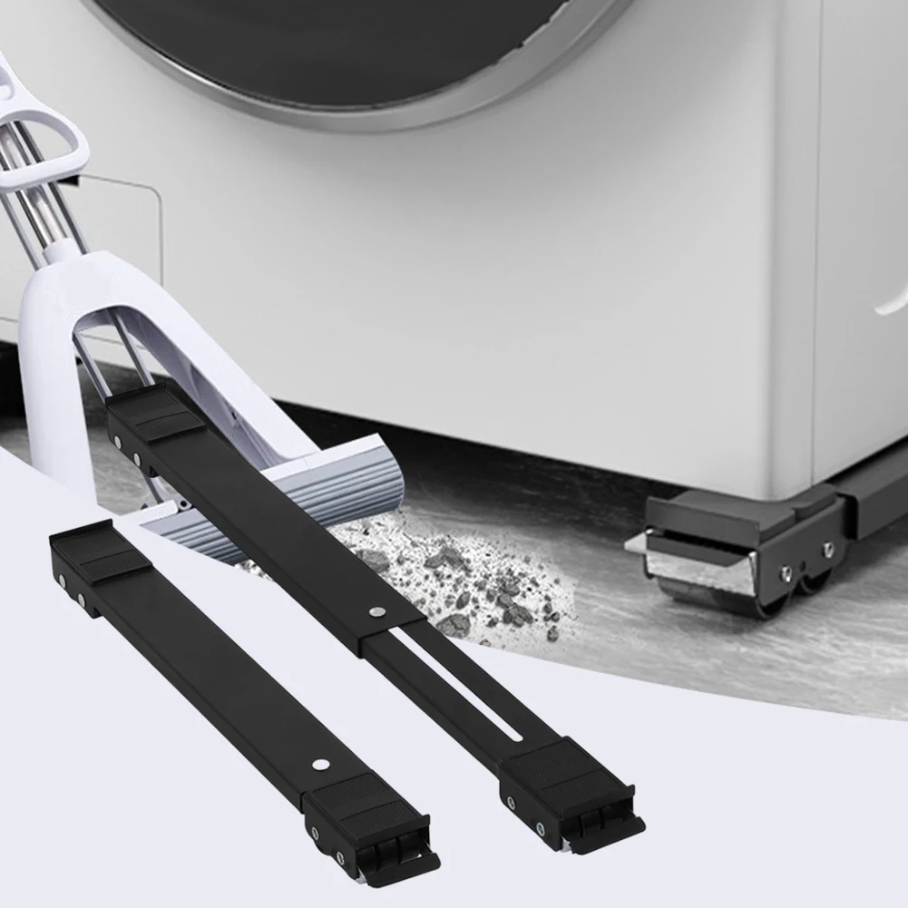 24 휠 세탁기베이스 홀더 헤비 듀티 모바일 롤러 브래킷 가전 제품용 다기능 냉장고 베이스 마운트