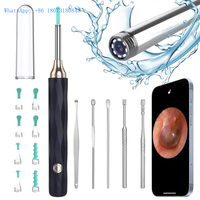 Wireless wifi Electric Ear Pick Tool Earwax Removal Kit 1080P Ear Cleaner Otoscope With Camera Light Ear Wax Removal