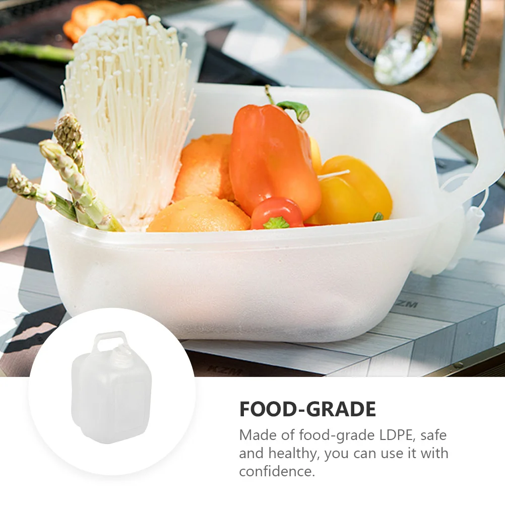 

Folding Bucket Water Storage Bag Container Buckets Portable with Faucet Ldpe Tank