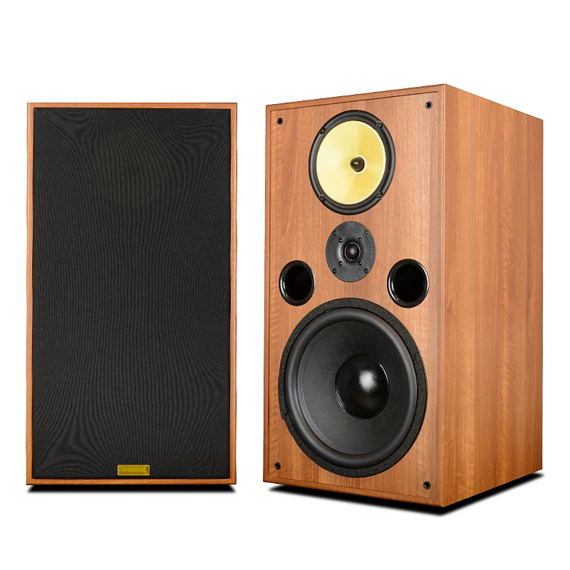 YYAUDIO 12 inch Three Frequency Bookshelf Box Hifi 80W 6Ohm Bookshelf Speaker High Quality Home Theater Speaker Sound Box