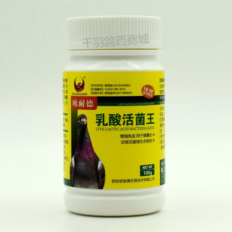 Pigeon medicine lactic acid live bacteria king powder live bacteria nutrition pigeon conditioning with probiotics