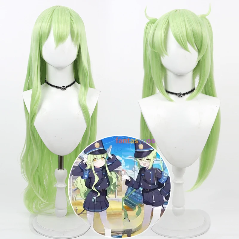 Tachibana Hikari Nozomi Wig Blue Archive Cosplay Green Long Wavy Heat Resistant Synthetic Hair Halloween Costume Party Wigs