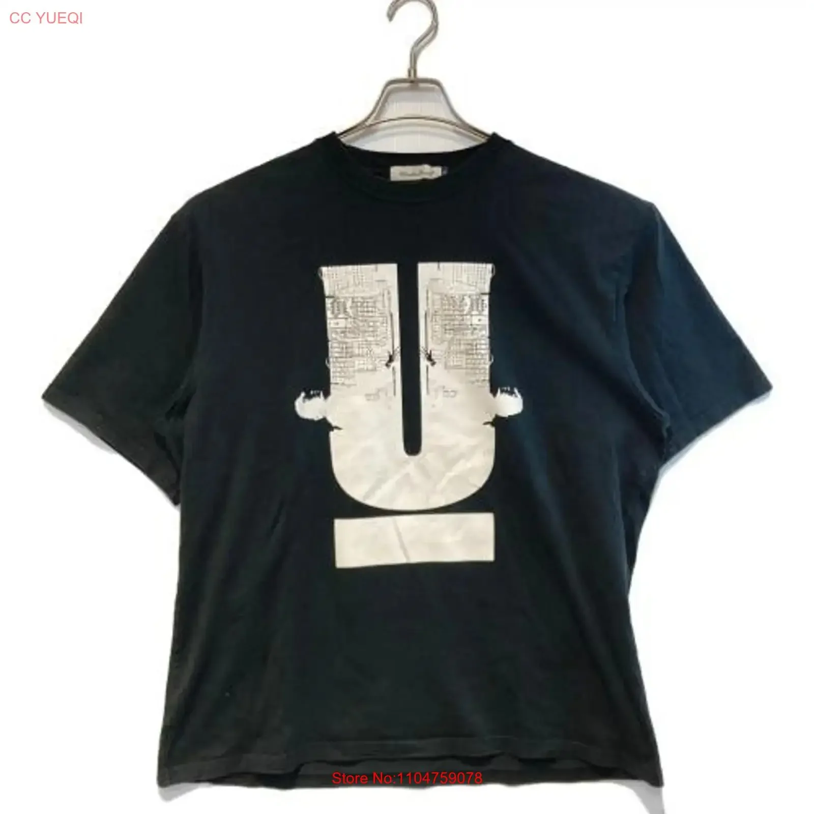 TEE Modular Synthesizer Compact Creative Music Equipment Vintage Washed Unisex Stretched Casual Graphic Streetwear Soft