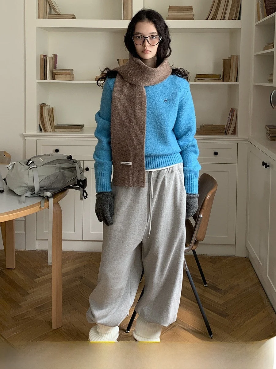 basic-style-mixed-knitted-wool-scarf-couple-simple-neck-warmer-women-winter-fashion-accessories-pure-color-alpaca-wool-scarf
