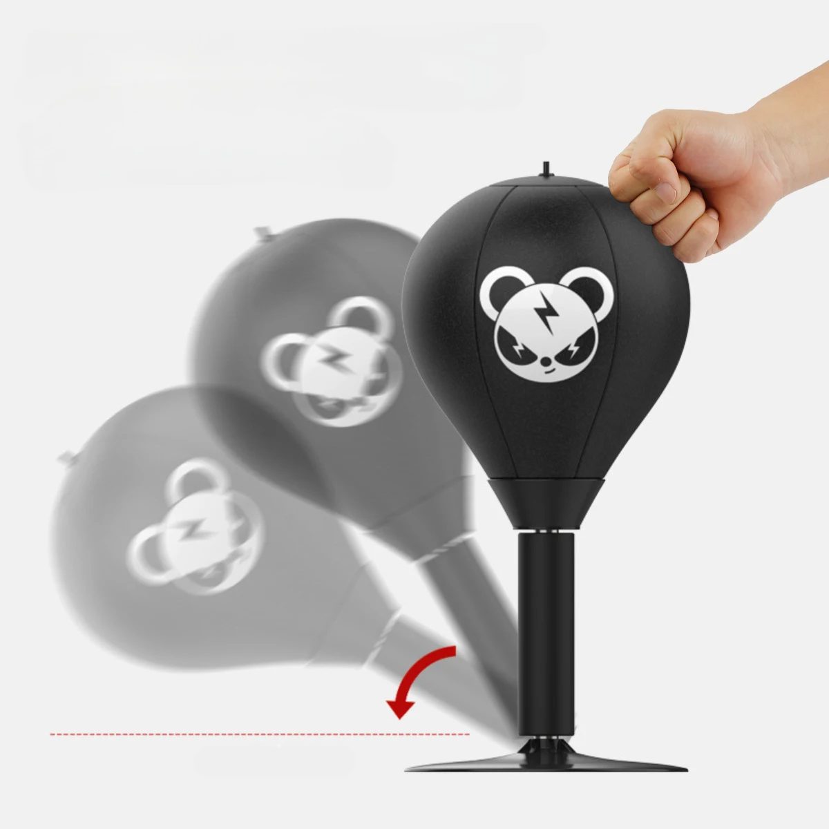 Desk Boxing Bag Stress Relief Venting Toy Punching Ball for Kids Adults Home Tabletop Wall Decompress Balloon Fitness Sandbag