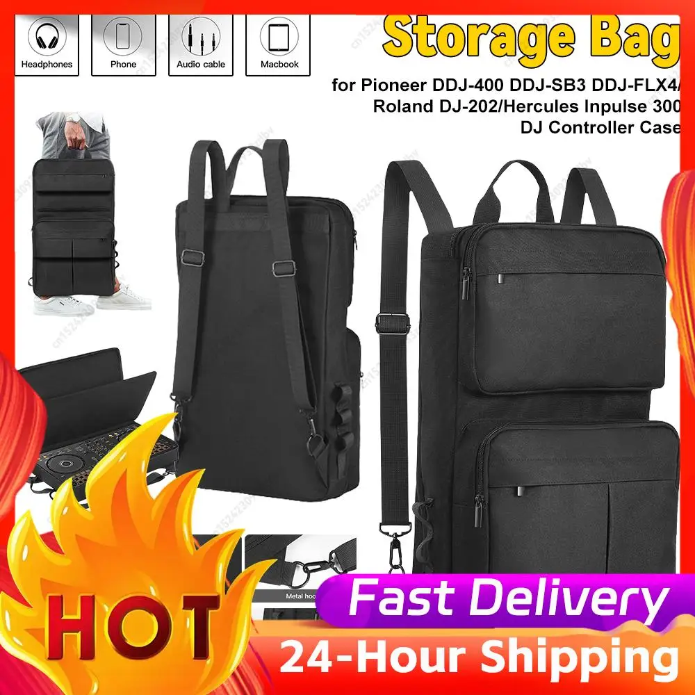 

Для Pioneer DDJ-400/DDJ-FLX4 для Roland DJ-202 портативные проигрыватели защитный чехол сумки для хранения пыли с плечевым ремнем ﻿