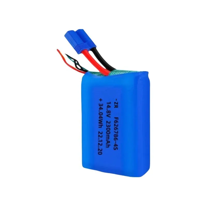 1800/2300mAh 14.8V Auto Jump Starter Li-Polymer Batteria Ricaricabile Li-Po e Morsetti 386888P F626786 per Booster Jumper Accenditore