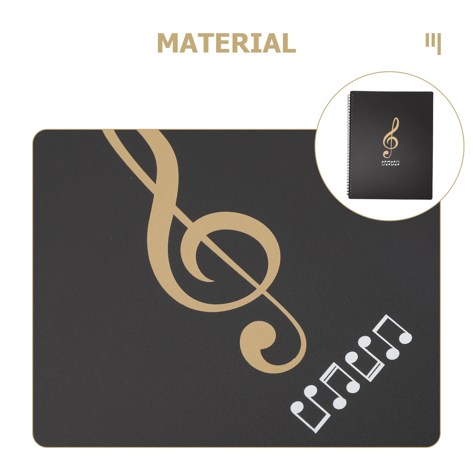 

Folder Bag Insert Document File Holder Guitar Music Score Binder Office Supplies Organizer for Notes
