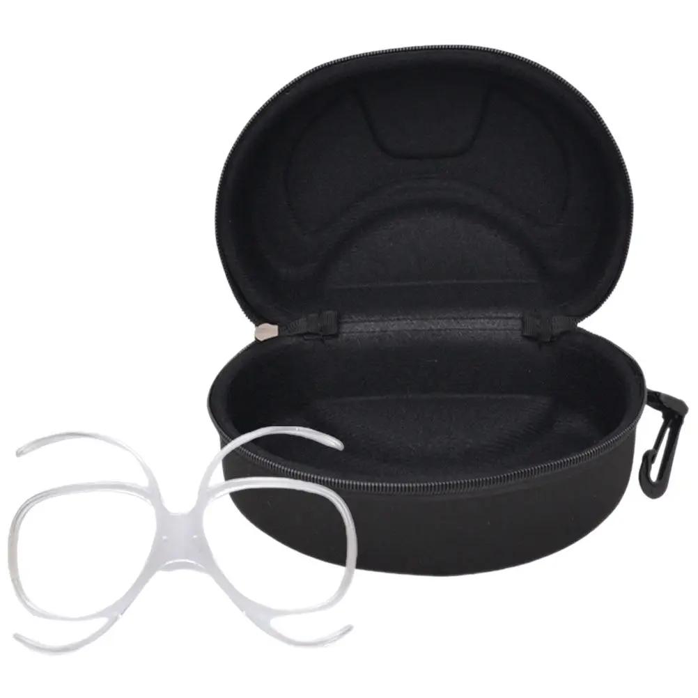1Set High-Grade Tr90 Impact Resistance Ski Goggle Adapter Frame for Myopic Glasses Over Ski Snowboard Motorcycle Goggles