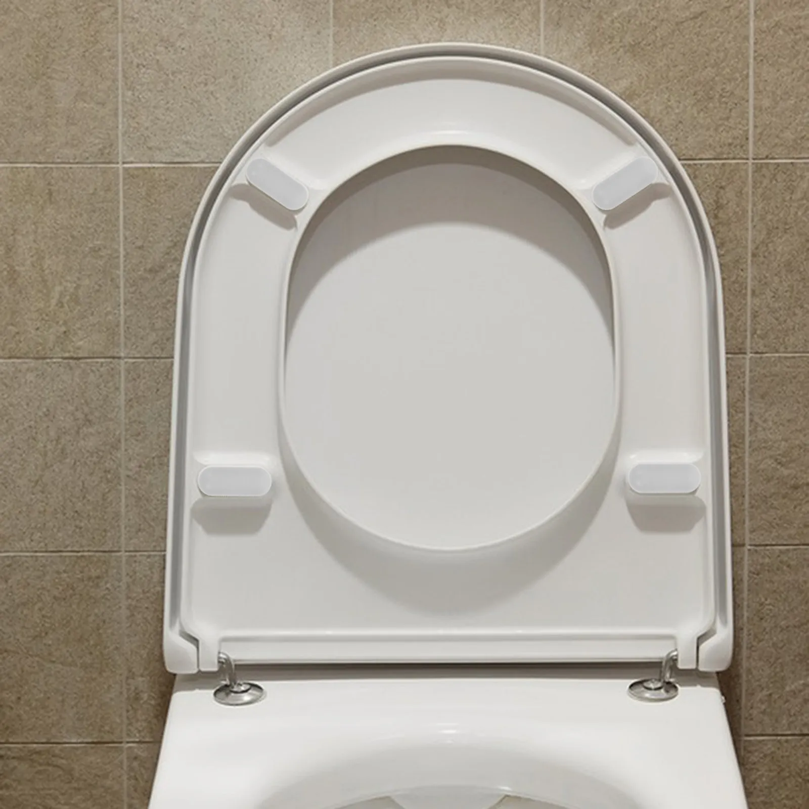 

Комплект из 4 силиконовых буферов для унитаза: прозрачные, гибкие, противоударные накладки для плавного закрывания крышки, демпферы для унитаза