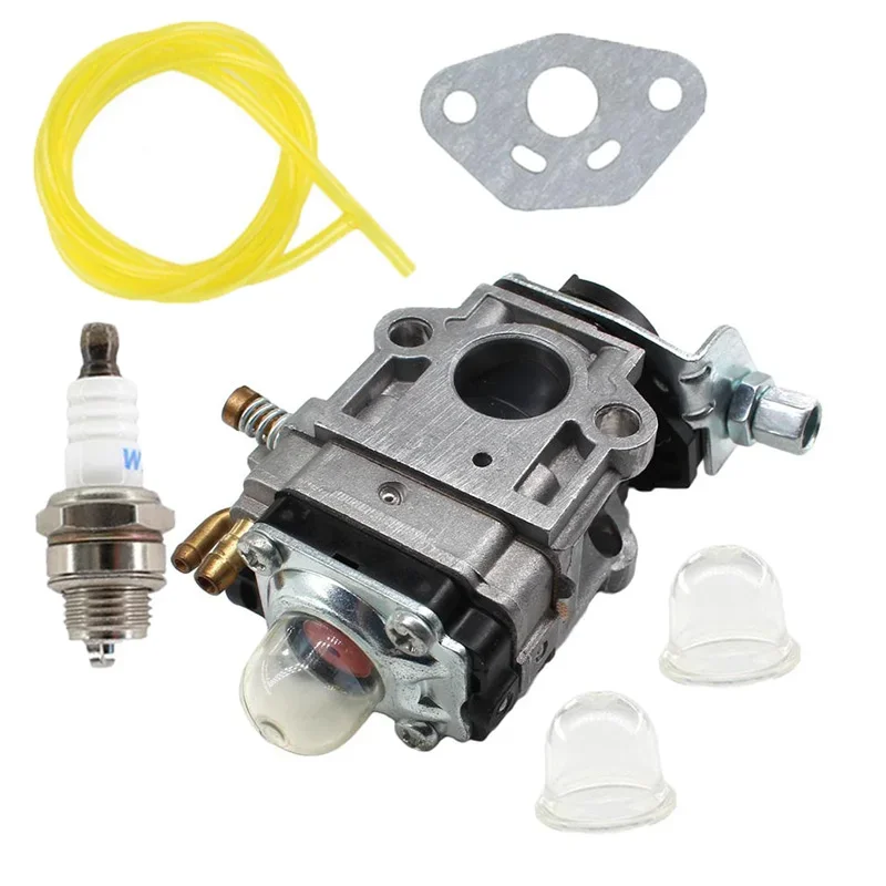 High Performance 10mm Carburetor Kit for Weedeater 1E34F 1E36F TU26 TL26 Brush Cutter 26cc 33cc Fuel Efficient and Reliable