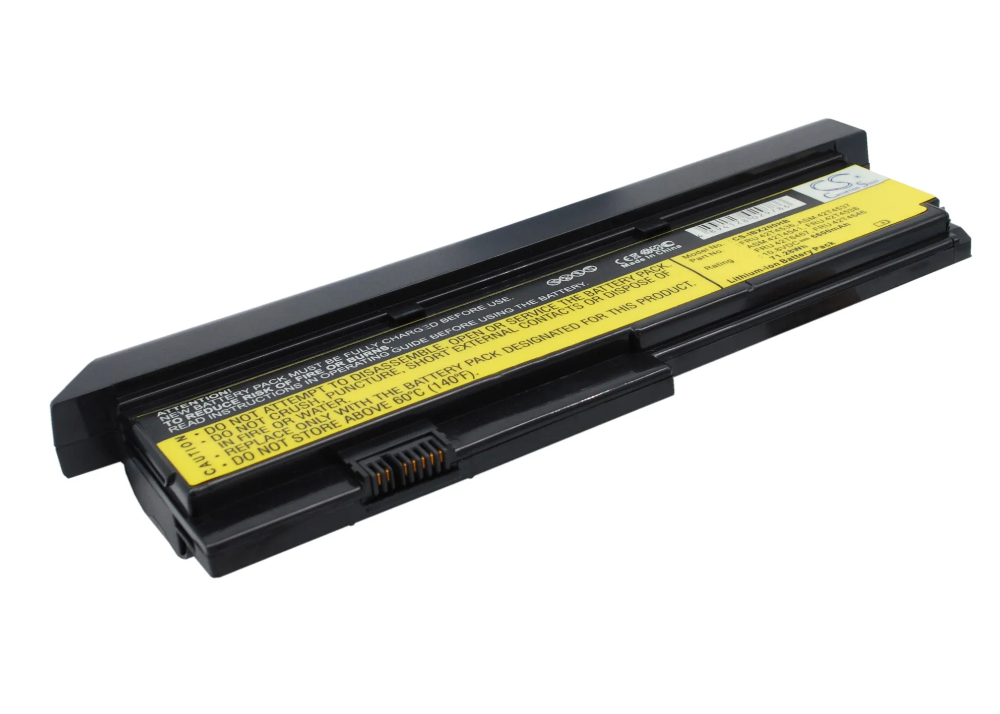 Li-ion Notebook Laptop Battery for Lenovo IBM,ThinkPad X200s 7465 ThinkPad Elite X200s,42T4534 43R9253 FUR 42T4649 ASM 42T4537