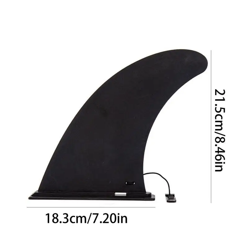 170g Central Fin PVC Inflatable Surfboard Single Paddle Removable  Slide-in Detachable Water Diverter Paddle Board Accessories