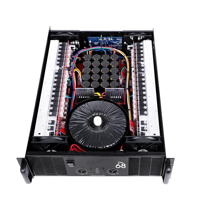 

Studio Car Equipment Professional 500 Watt Power Amp Dsp Class a Equipmentamplifiersspeaker Sound Amplifier
