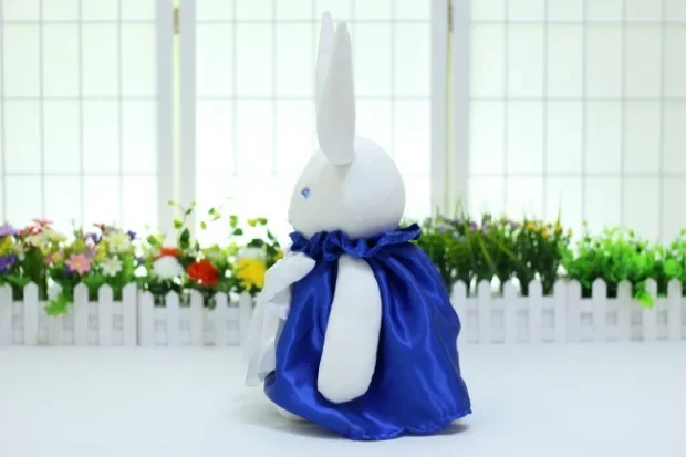 35 cm Anime Alice Baskerville B-konijn Pluche Pop Spel Cosplay Speelgoed Gevuld Kussen voor Gift