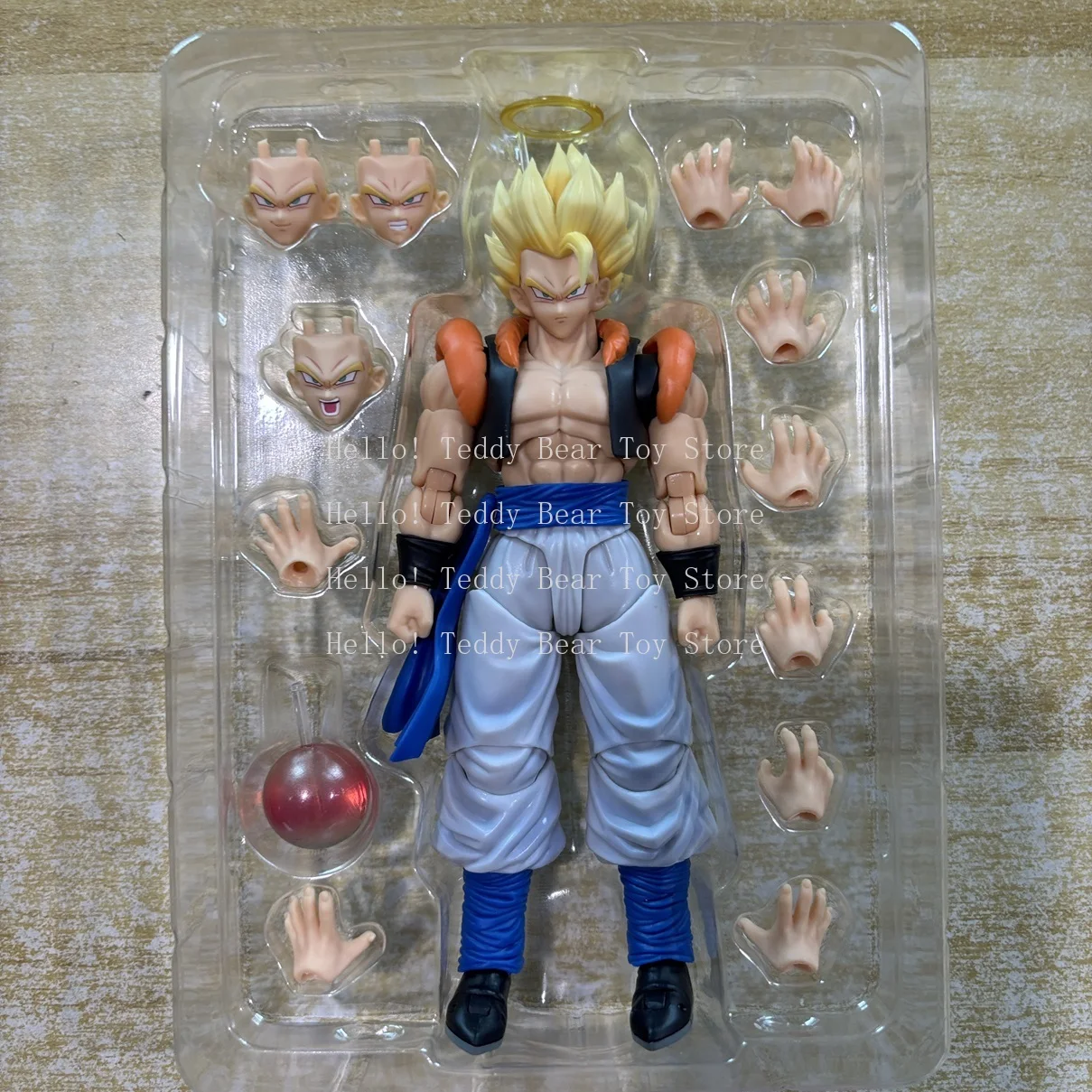 متوفر في المخزون-دراغون بول شيطاني صالح DF SHF Gogeta Hero Waltz لعبة مجسمة هدية #1