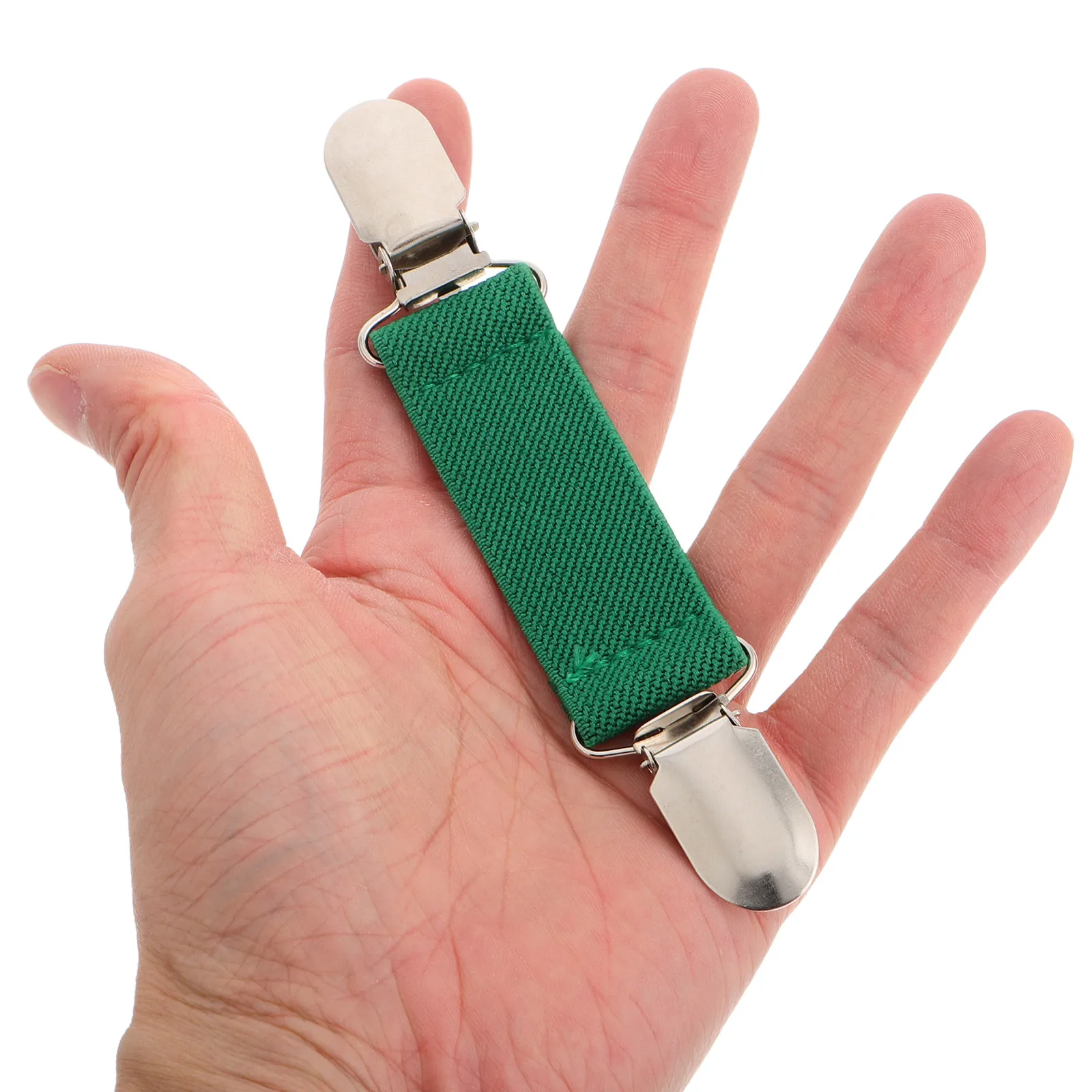 

4 Pcs Pant Clips Elastic Bands Trouser Leg Sports Polyester Extenders Windproof Waterproof Snowproof Adjustable Secure