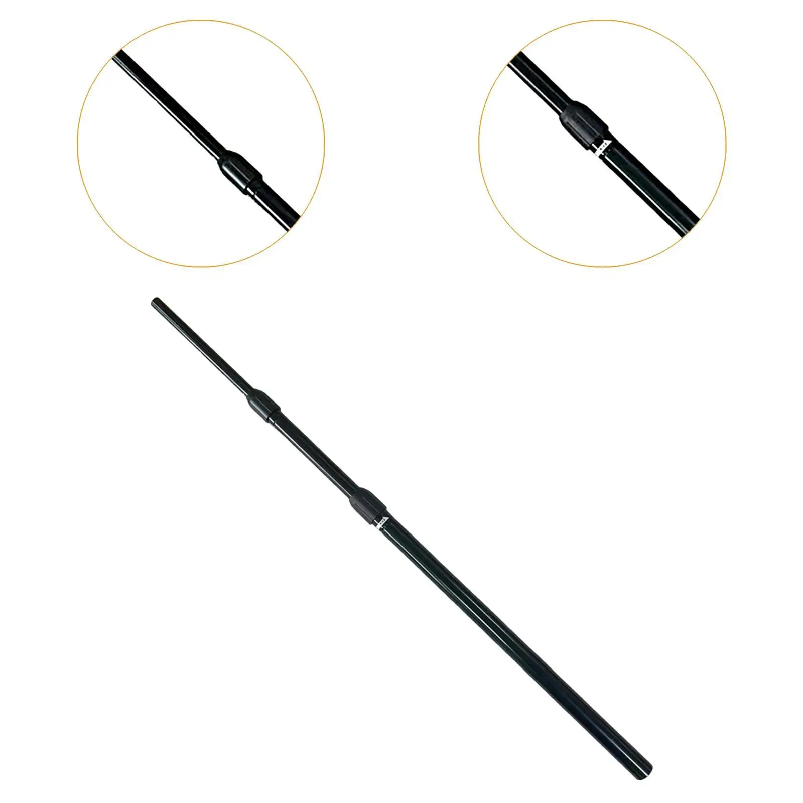 Golf Club Putter with 3 Section Extendable Aluminum Shaft Comfortable Grip for Putting Practice Sessions