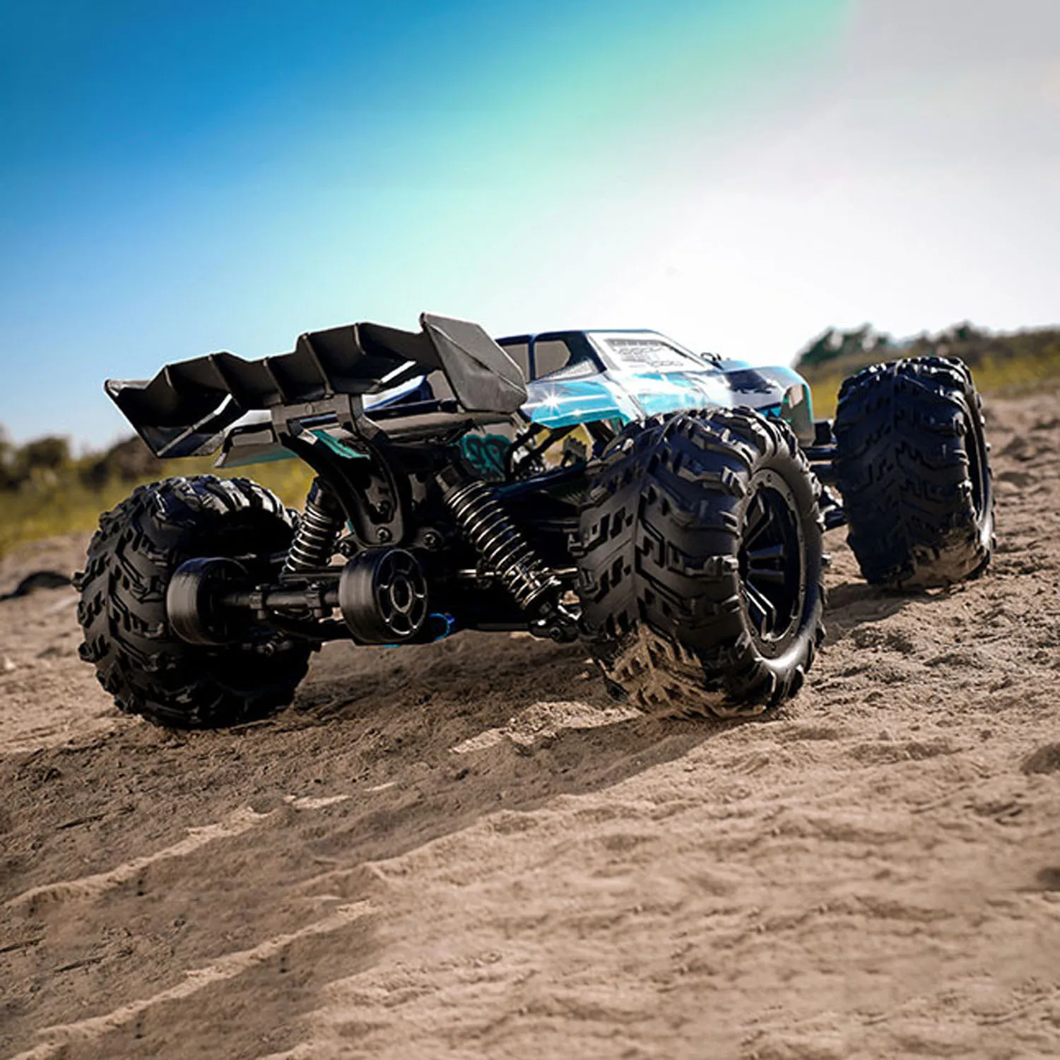 ของเล่น 1/16 RTR 4X4 วิทยุควบคุมรถออฟโรด SCY 16102Pro RC รถบรรทุกมอนสเตอร์ Muti-Terrain รุ่นไร้แปรงรถระบบ