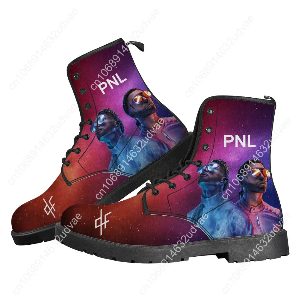 Botas Le Monde Chico, álbum PNL, rapero francés, zapatos de cuero para hombre y mujer, bota informal duradera, zapato personalizado de alta calidad para exteriores