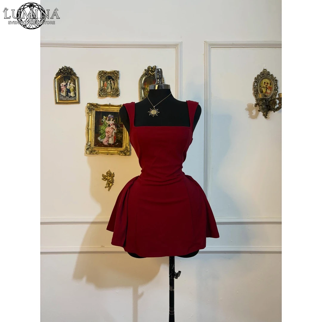 Lumina Maßgeschneiderte Luxuriöse Elegante Partykleider für Hochzeiten Asymmetrischer Schal Damen-Abendkleid 2026 A-Linie Perlenverzierte Ballkleider