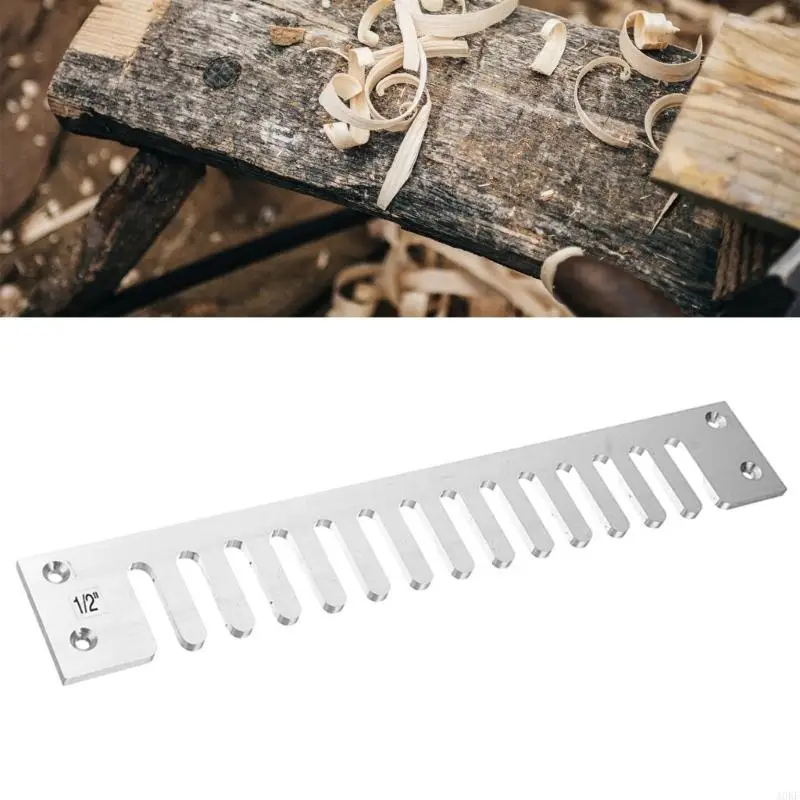 Dovetail Template Router Template Drawing Woodworking Carpenter Hand Tool A0KF