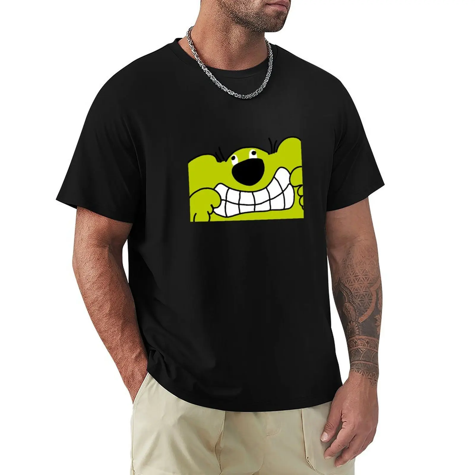 

Roobarb T-Shirt summer top korean fashion Men's t-shirt