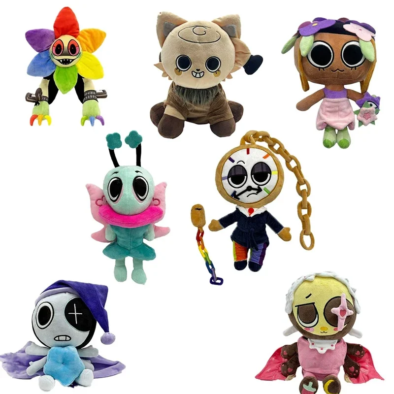 Nouvelles 45 figurines mignonnes de style Ragdoll, jouets en peluche de jeu d'horreur, petites poupées en pierre, coussins doux, cadeaux