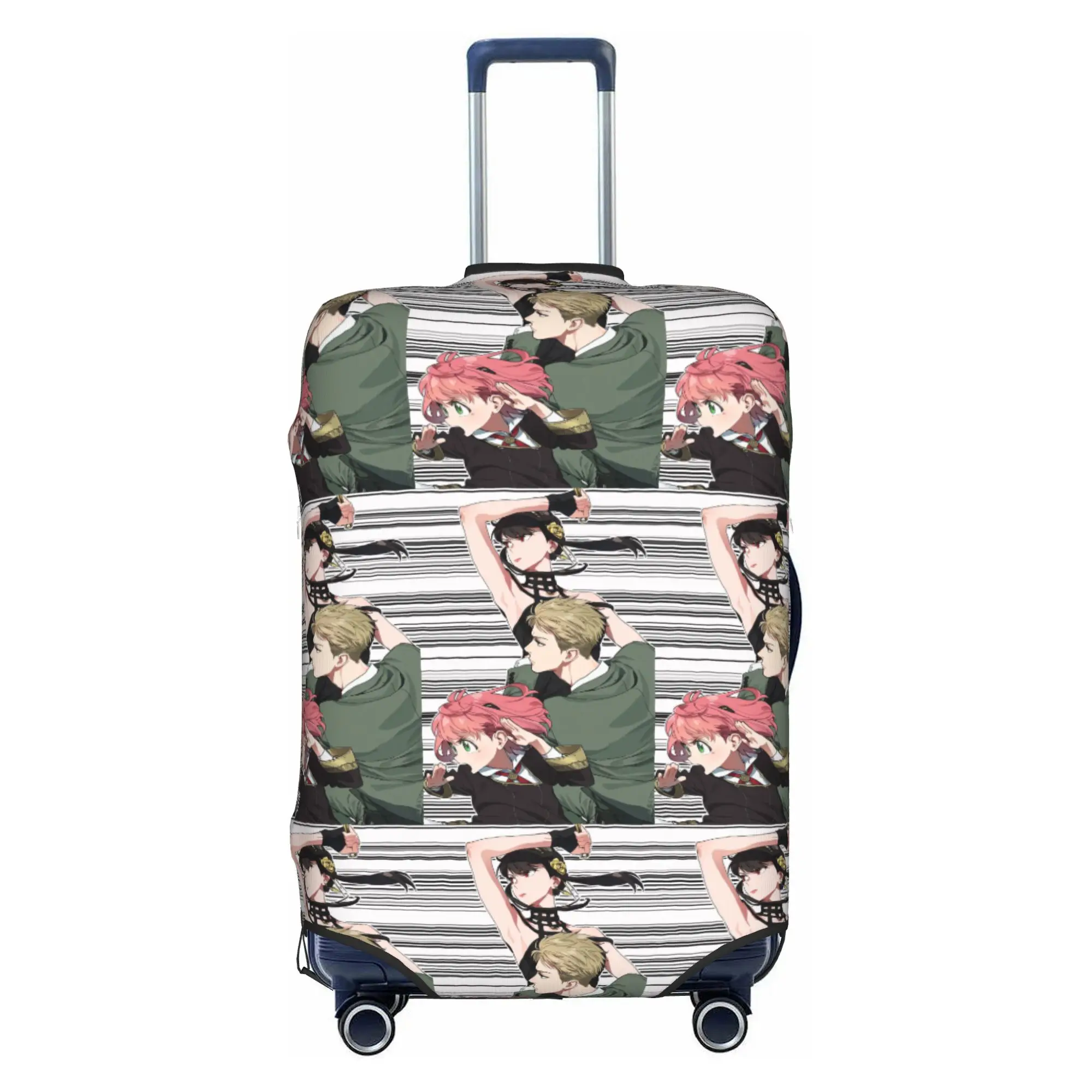 Custom S-Spyes Travel Luggage Cover Washable  Suitcase Cover Protector Fit 18-32 Inch