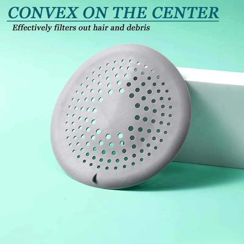 Anti-clogging Sink Filter Screen Bathroom Circular Drain Anti-odor Filter Sewer Silicone Floor Drain Cover Bathroom Accessories