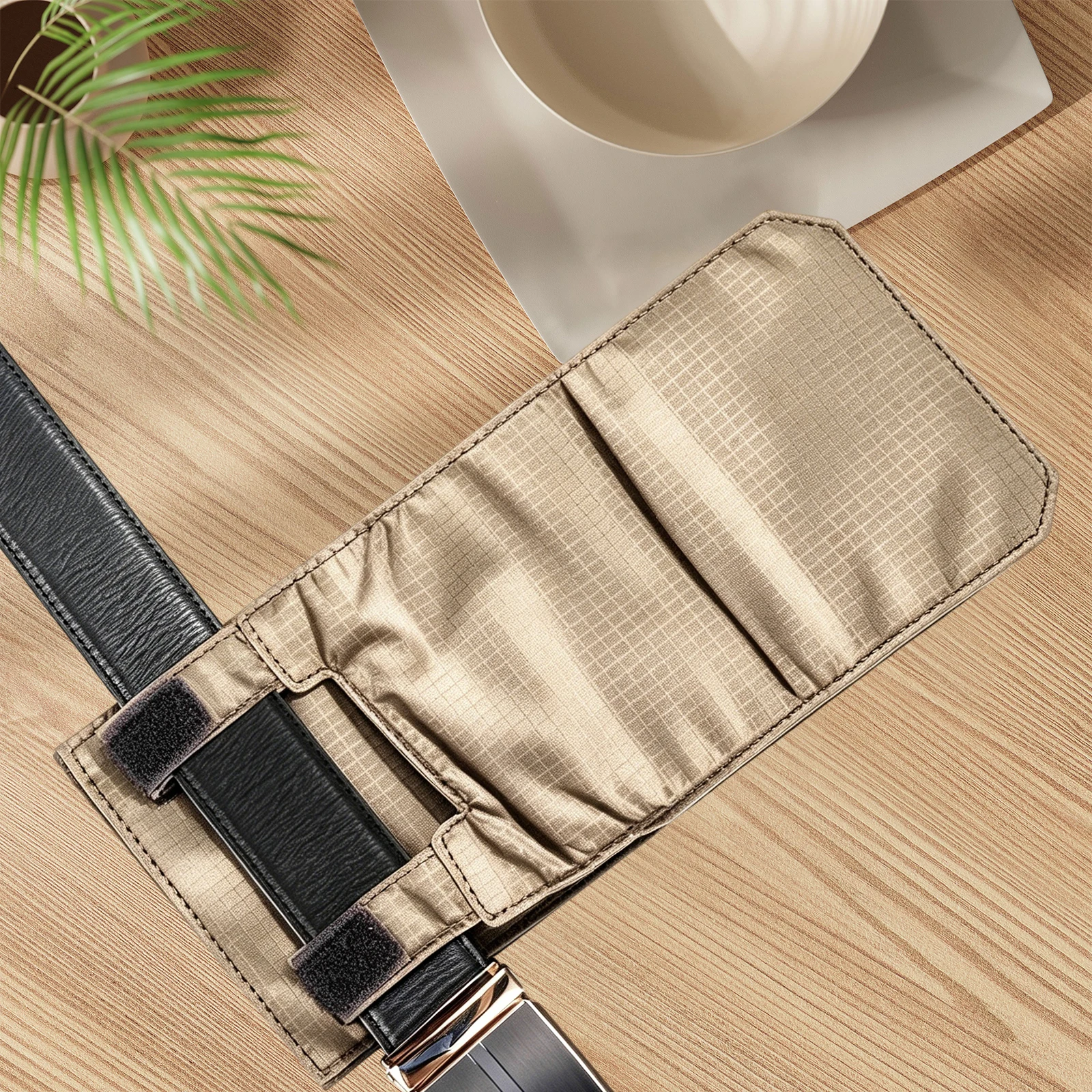 Nylon Money Belt Bag Waterproof Hidden Passport Holder Bag Large Capacity for Male Brand Business Driver License Credit Card