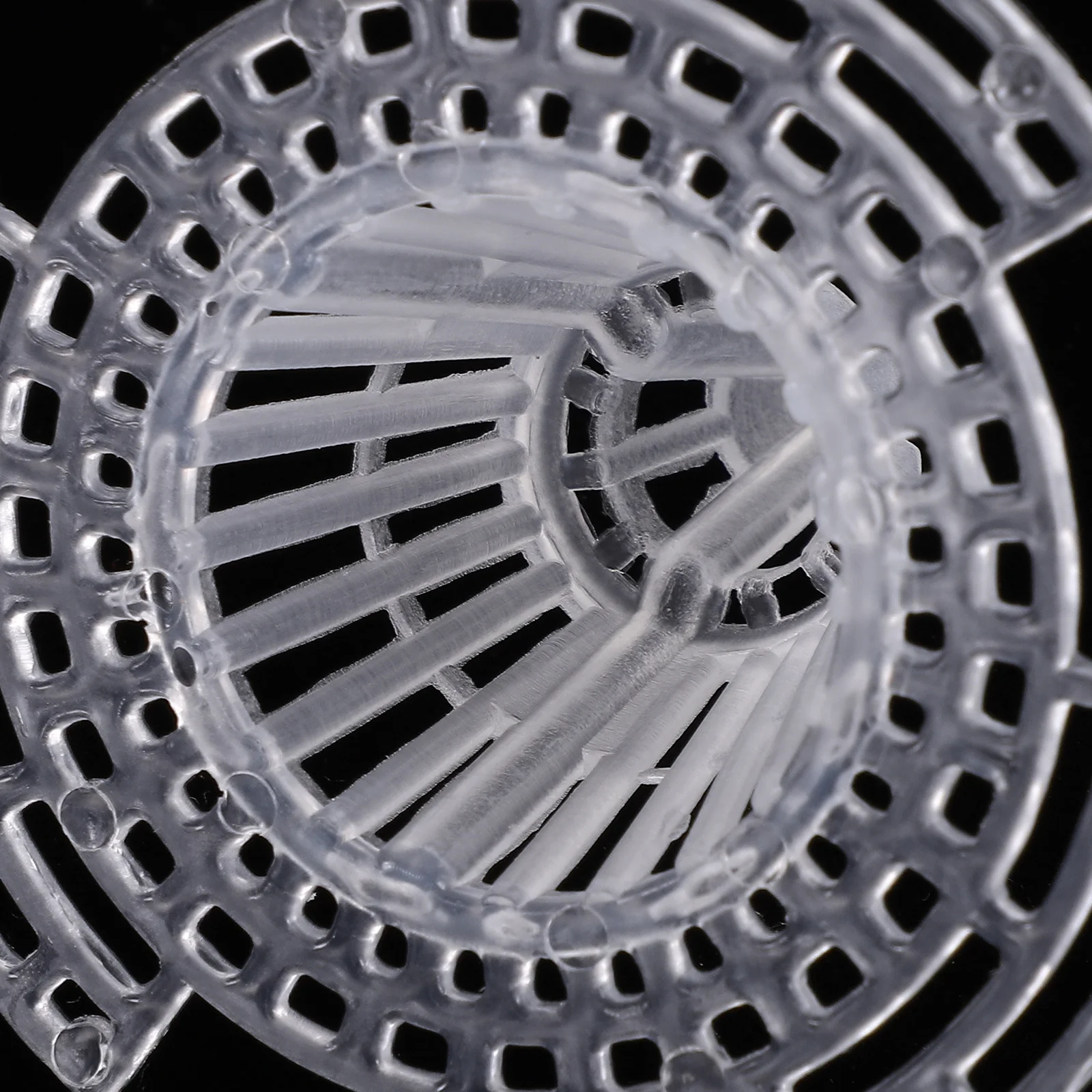 

25 Pcs Drain Basket Gasket Mesh for Plant Pots Parliky Flower Water Tray Flowers Transparent Plants